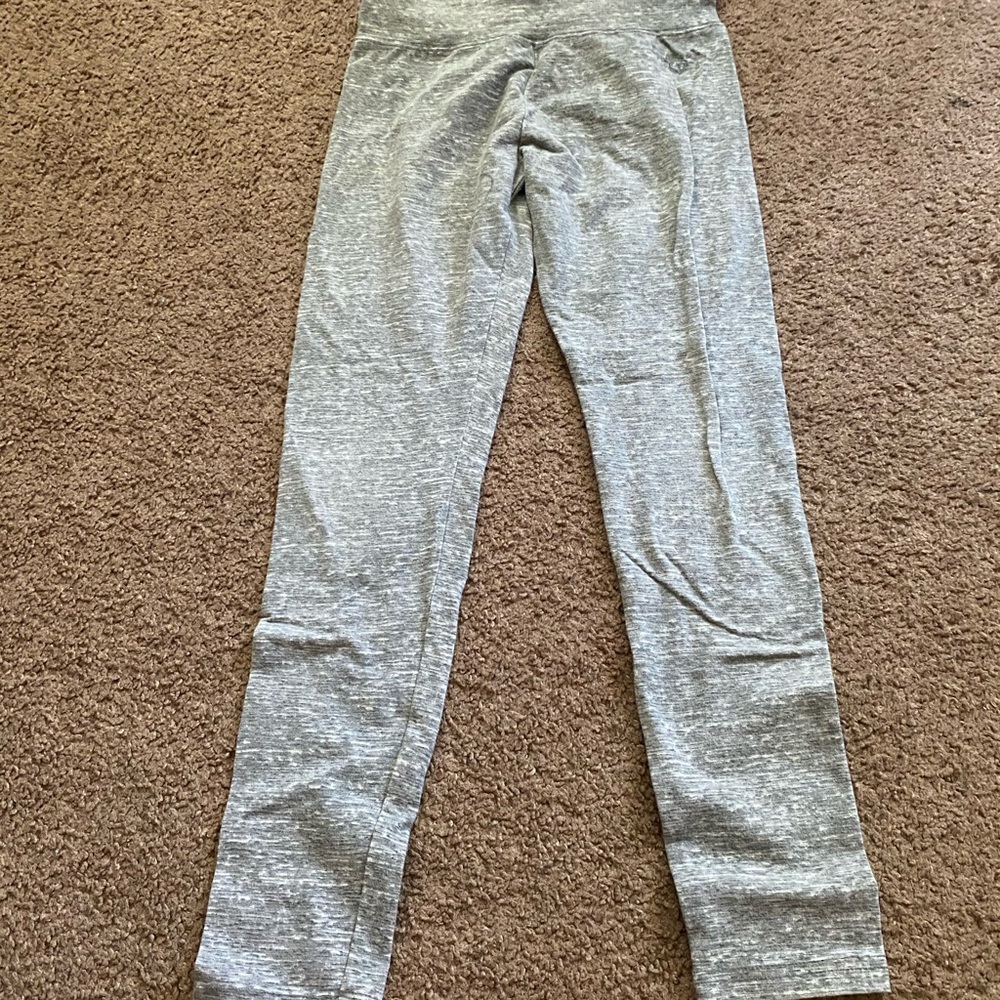 grey soft leggings